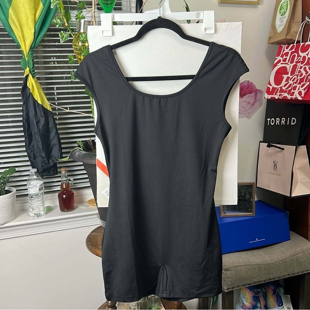 Open back romper